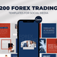 200 Forex Trading Templates for Social Media